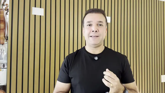 Rodrigo Andrade gravando conteúdo do Método ISP 10K